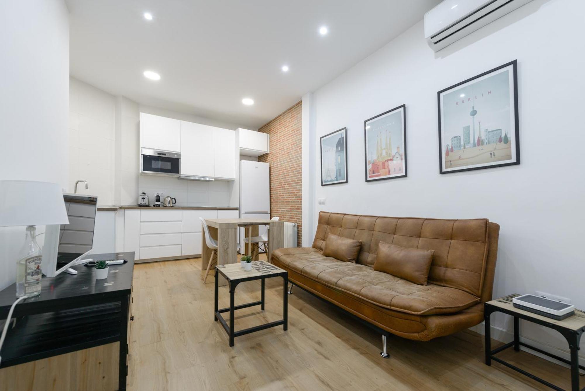 Avila Calle, Precioso Estudio En Santiago Bernabeu-Estrecho En Segundo Piso Sin Ascensor Apartamento Madri Exterior foto
