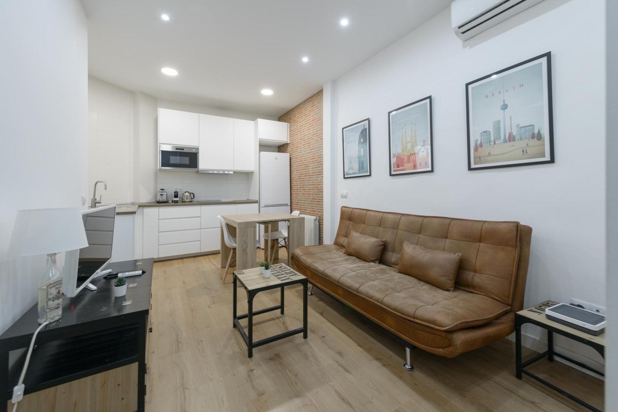 Avila Calle, Precioso Estudio En Santiago Bernabeu-Estrecho En Segundo Piso Sin Ascensor Apartamento Madri Exterior foto